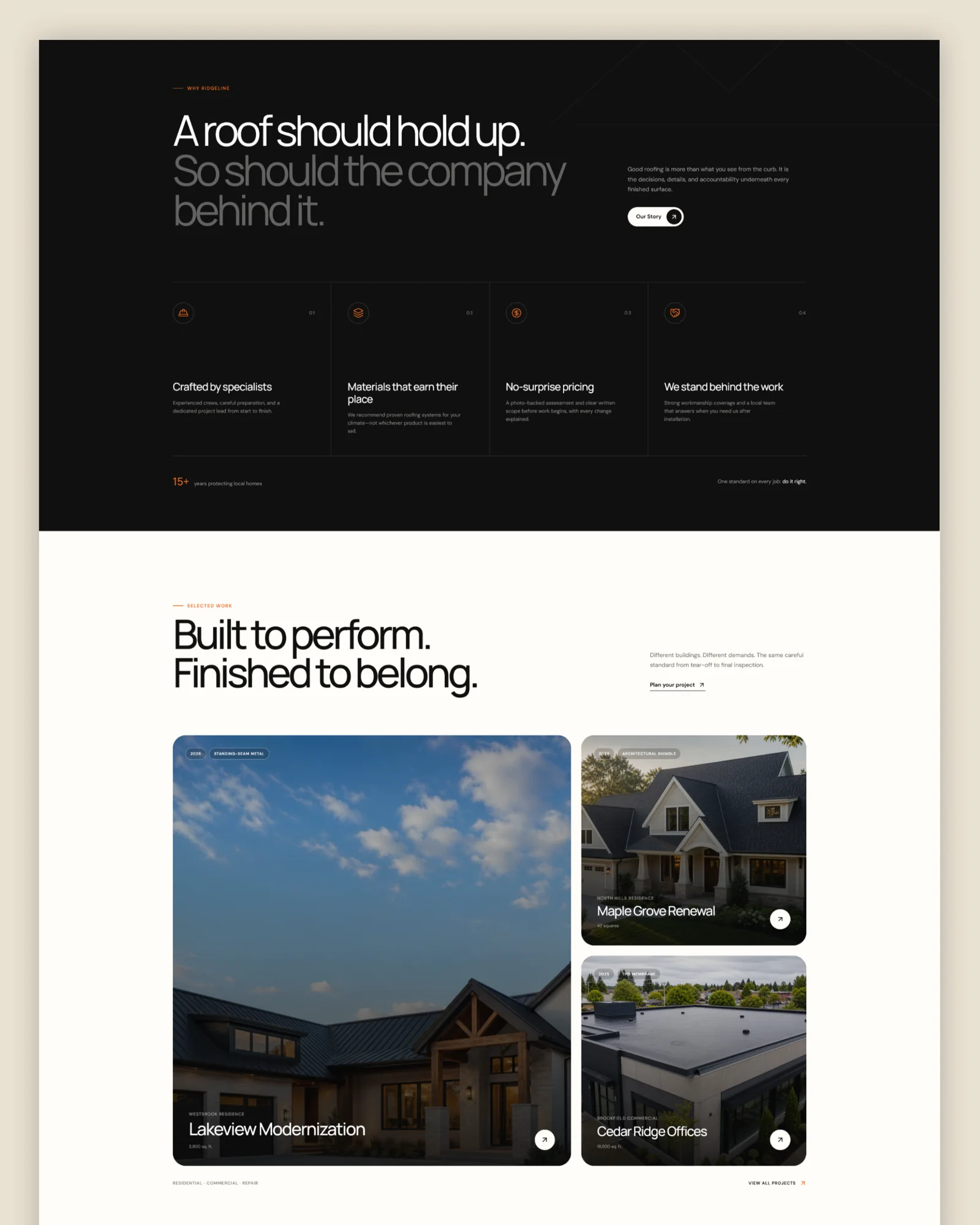 Ridgeline page view 3