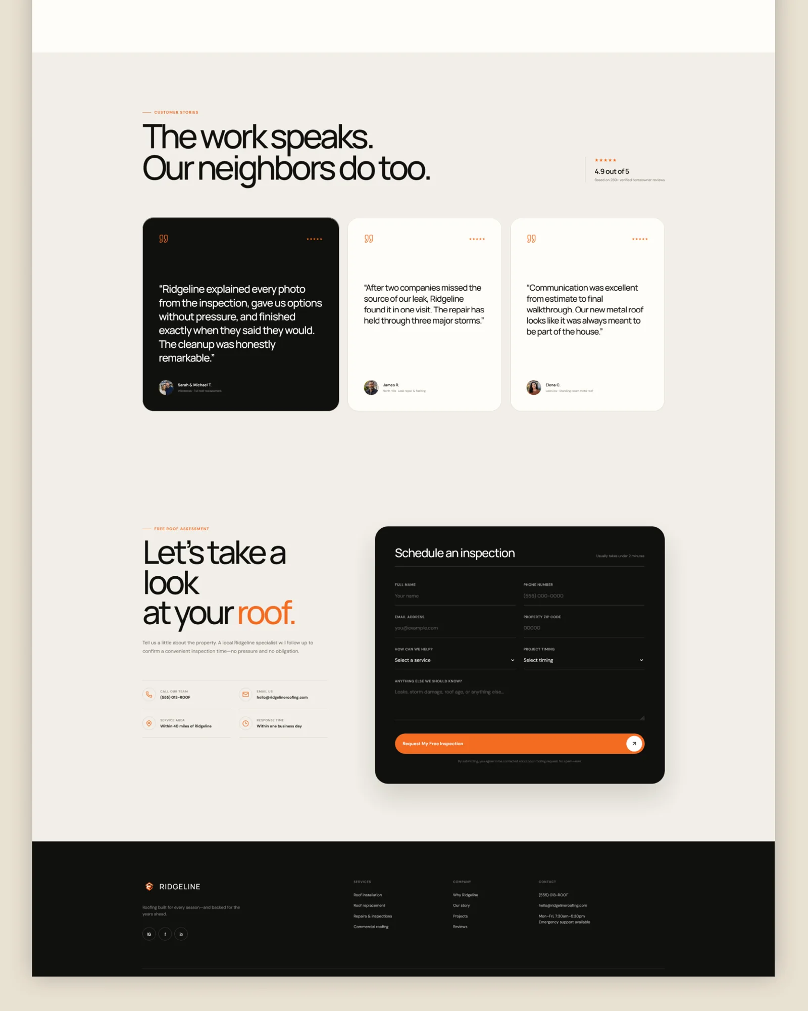 Ridgeline page view 5