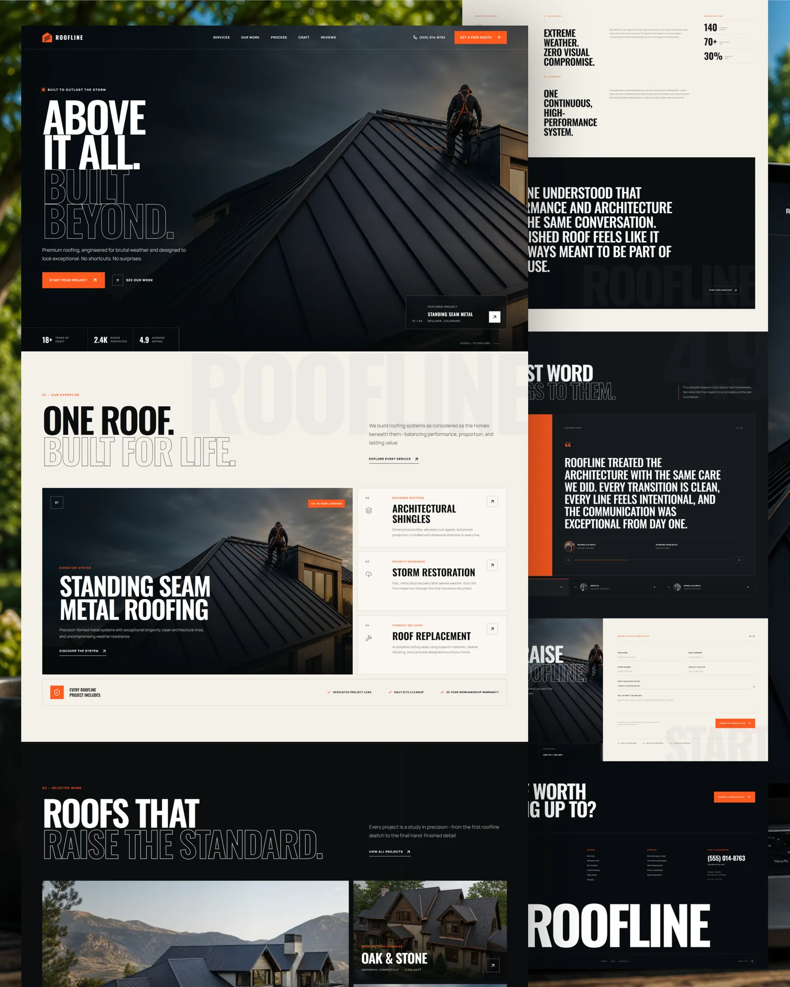 Roofline page view 1