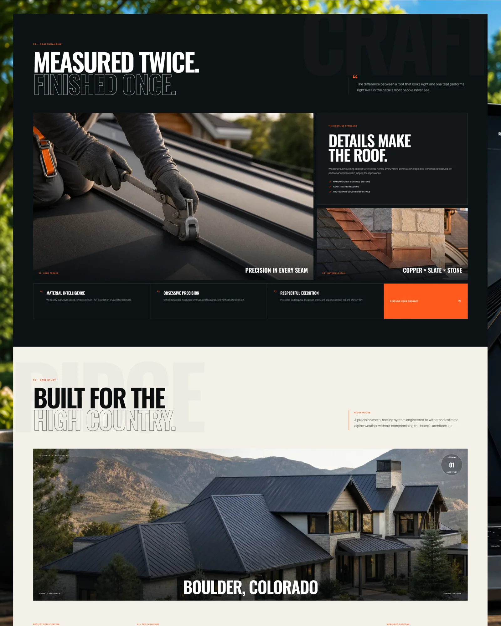 Roofline page view 4