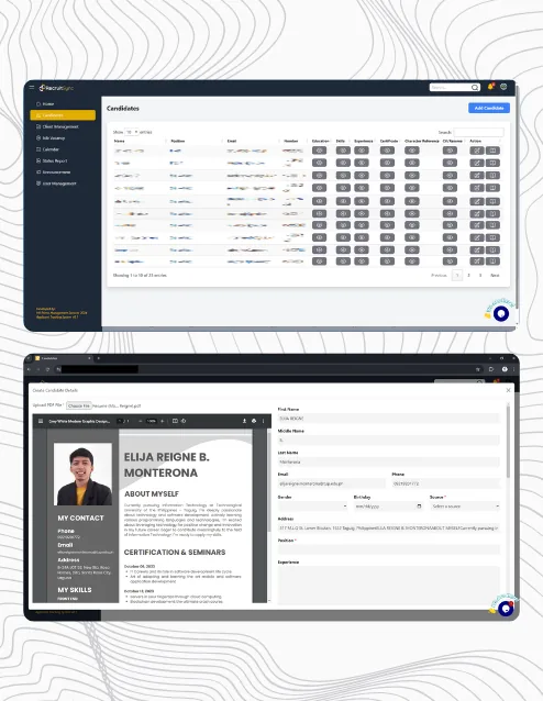 HR Primo ATS website preview
