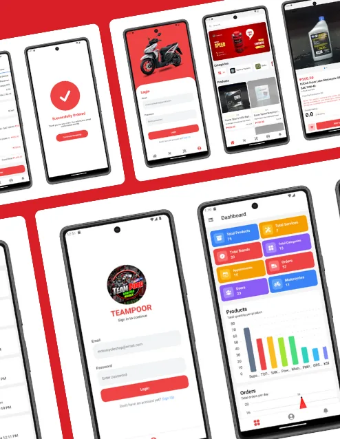 TeamPoor website preview